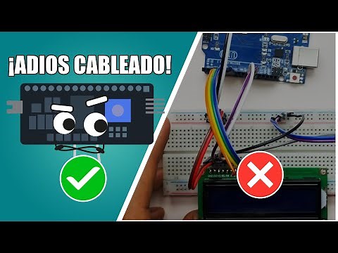 Cómo usar el LCD 16x2 con I2C en Arduino UNO – ¡Adiós a los cables!