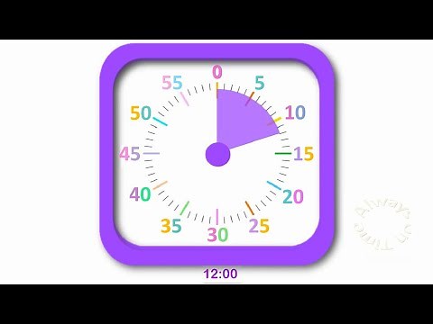 12-minute visual timer