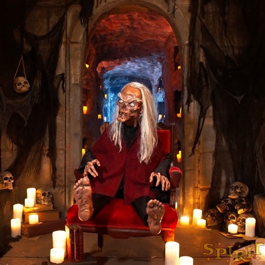 The Crypt Keeper is here...but not for long. Shop now: https://bit.ly/3JYLkxV | Spirit Halloween