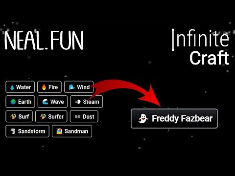 How to Get Freddy Fazbear in Infinite Craft | Make Freddy Fazbear in Infinite Craft