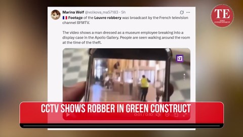 Inside the LOUVRE HEIST: Jewel Thieves Cut Into Glass Display As Visitors Watched | WATCH