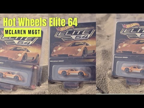 Hot Wheels Elite 64 McLaren M6GT | Diecast Showcase