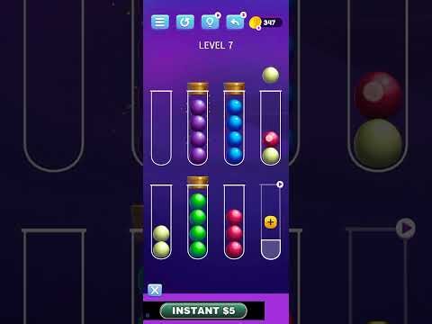 Ball Sort Level 5,6,7,8,9 Puzzle Color Sort Tatem Games Inc. All levels, #ballsortpuzzle