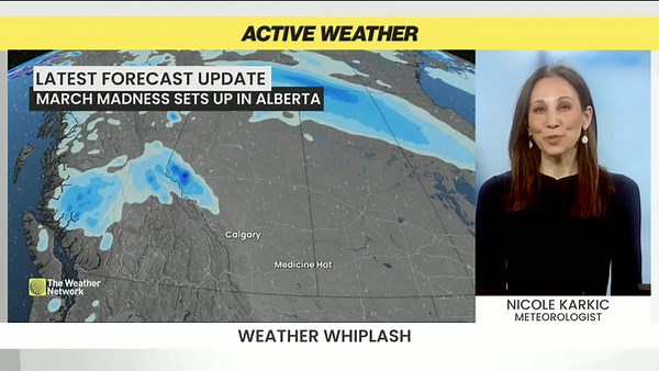Alberta’s March madness featured a taste of spring before winter strikes