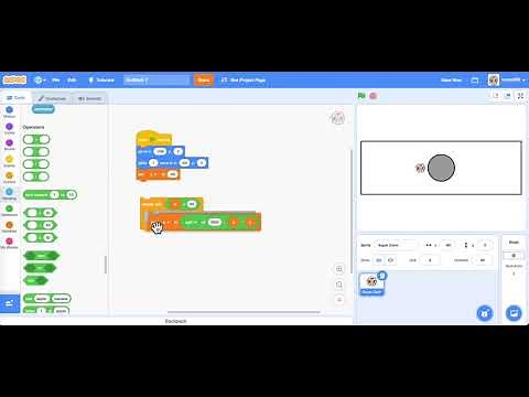 Creating a Circular Path in Scratch using Variables and Operators