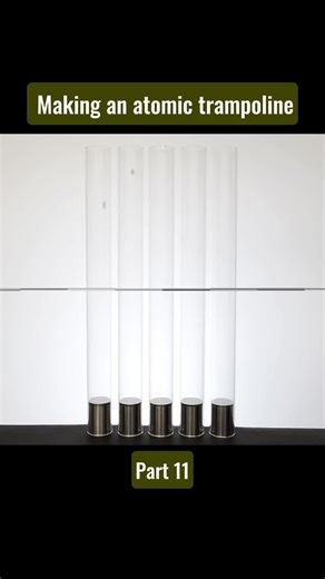 Creating an Atomic Trampoline with Chemistry