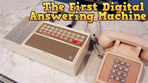 [8BitGuy][熟肉]Telstar呼叫控制系统, 首个全数字式的答录机