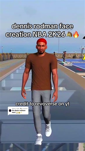 Creating Dennis Rodman's Face in NBA 2K26