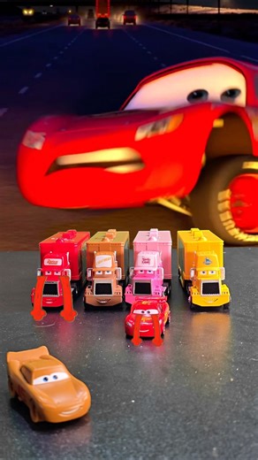 Lightning Mcqueen Or Lightvear? Radiator Spring | Pixar Cars #shorts #pixarcars #mcqueen #toys