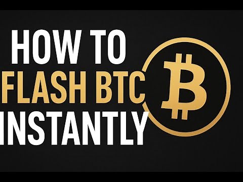 Instant Bitcoin Flash Tutorial