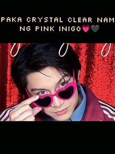 Inigo with new pink color. #pbb #Capgo @CAPGO OFFICIAL @TITAS of CapGo @Caprice @Iñigo credits to the rightful owner of the video and photo.