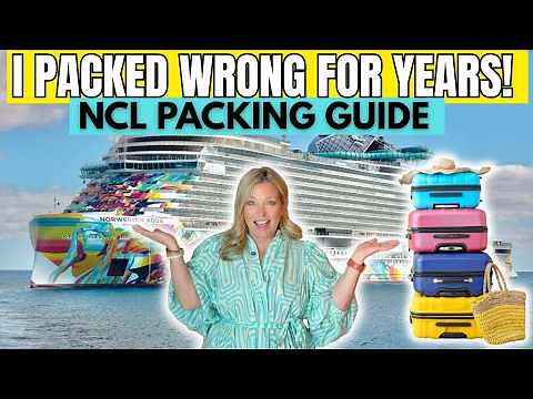 The ULTIMATE Norwegian Cruise Line Packing Guide (What No One Tells You!)