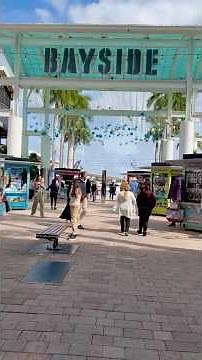 Bayside entrance #miami #bayside #florida #travel