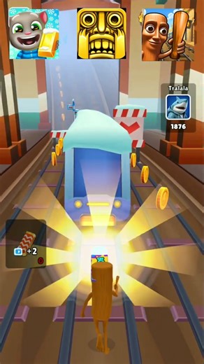 Tom Gold Run 🆚 Temple Run 🆚Subway Rush Who Is Best? #shorts #gaming #compitition