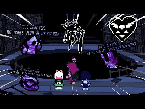 Traversing The Church DARK WORLD | DELTARUNE Chapter 4 Playthrough