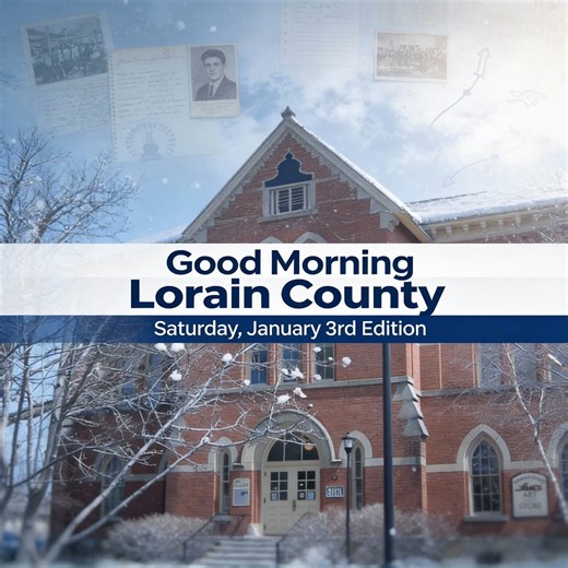 ❄️ Bundle up, Lorain County! While we are currently seeing highs stuck in the middle 20s, relief is finally in sight. After a quick shot of light snow possible late Saturday night and more widespread light snow on Monday, a winter thaw begins this Tuesday as temperatures climb toward 40 degrees. By Wednesday, we could see highs reaching 44 degrees. Looking for something to do while staying out of the cold? Check out these local highlights: • Free Local History Exhibit: Starting this Tuesday, Jan