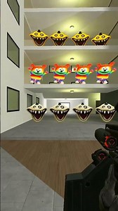 Scary Gummy and Weird Worm in Hotel