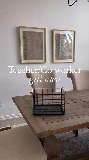 Teacher co worker gift idea ✨Cute basket ✨Cozy blanket ✨A planner ✨A notebook ✨A Stanley cup Are you done shopping for Christmas Let me know in the comments!  #giftideas #teachergifts | Michelle Hopkins | Facebook