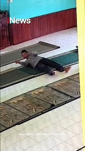Terekam CCTV dan Malaikat! Maling Kotak Amal Modus Pura-Pura Salat & Guling-Gulingan