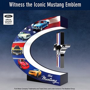 153 reactions · 28 shares | Enjoy the untamed spirit of the ultimate pony car with this levitating Ford Mustang emblem. Shop Now! https://bit.ly/3MFbcyR | The Bradford Exchange | Facebook