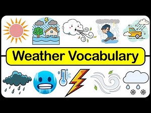 Essential Weather Vocabulary in English for Beginners | Learn Easy & Fast 🌦️