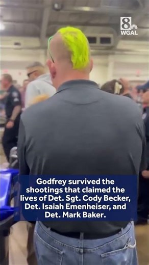 Wounded York County deputy makes first public appearance after deadly ambush
