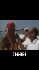 30 Years ago today, Mean Gene & Hulk Hogan interview on the beach! 09-17-1994 • @hulkhogan • @hoganshangout • @hulkhoganswrestlingshop | Hulk Hogan’s Wrestling Shop