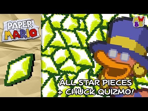 All Star Pieces & Chuck Quizmo Answers in Paper Mario! (N64)