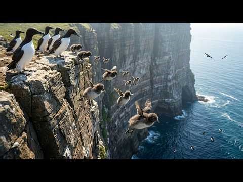 110 Days on the Edge: The Deadly Leap of the Common Guillemot