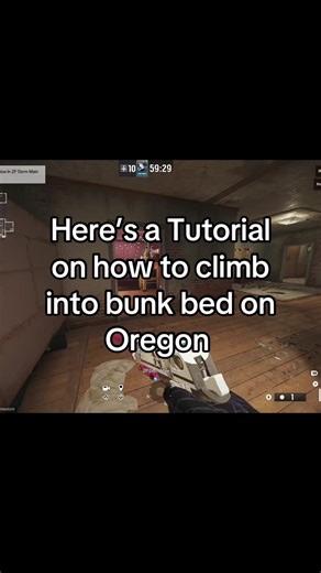 How to Climb into Bunk Bed on Oregon Tutorial