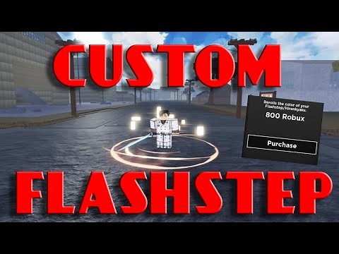 How To Change The Color Of Your Flashstep | Type Soul