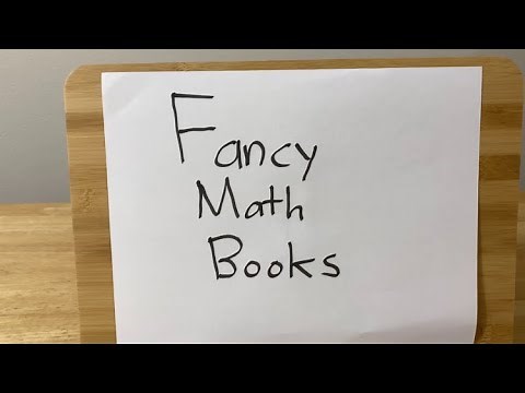 Top 4 Fanciest Math Books Ever