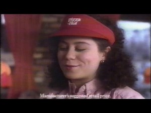 Pizza Hut Commercial, Oct 17 1990
