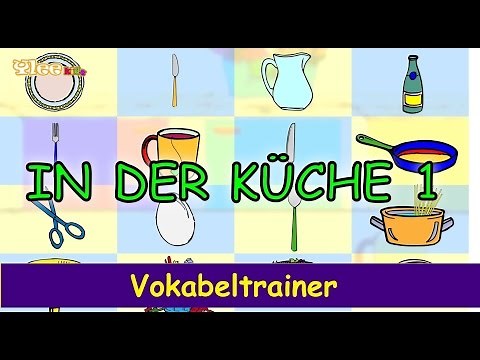 In der Küche - Die ersten Wörter - Wir lernen Deutsch - Longmix - Yleekids Deutsch lernen