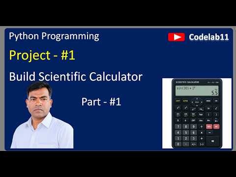 Python GUI Project: Build a Scientific Calculator from Scratch | CustomTkinter GUI Project