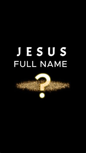 What is Jesus full name? What is Jesus real name? Who is Jesus? What was Jesus name at birth? What did the apostles call him? What did his parents call him? Jesus as a kid, who is the real Jesus? original.bible/1 #jesus #yeshuabenyossef #realjesus #yeshua #yeshuaBenYosef | Original Bible Foundation & code2GOD