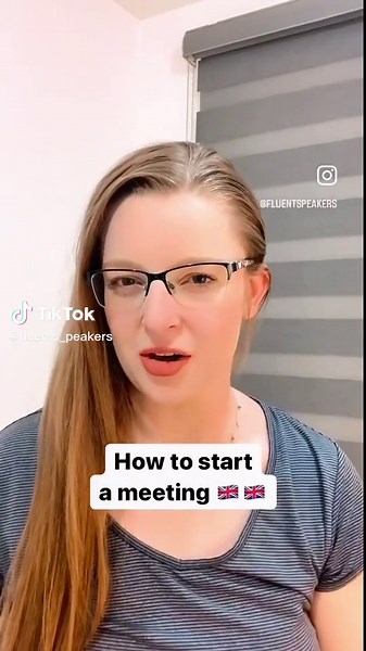 Phrases to Start Your Meetings in English