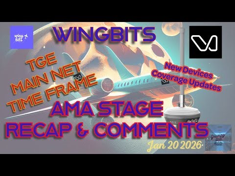 WINGBITS AMA Recap - Jan 20 2026 - Discussion about the Latest news from Wingbits