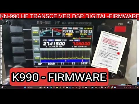 KN-990 HF TRANSCEIVER DSP DIGITAL-FIRMWARE