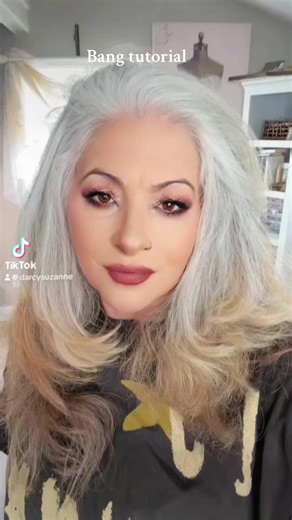 Cute Bang Tutorial for Effortless Hair Management