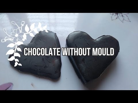 How to make Chocolate without mould | Heart Shape Chocolate | ചോക്കലേറ്റ്