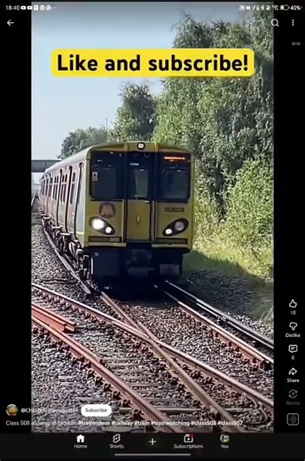 if trains can talk class 508 crashes into Kirkby while being overtaken by a class 197