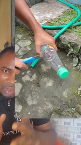 How to create a water sprayer hose nuzzle. #construction #spray #water | Chika Eze