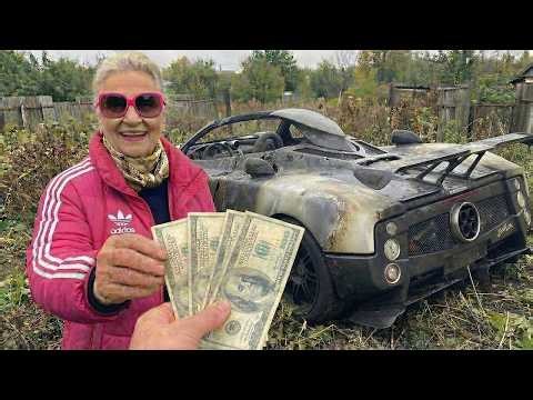 Restoring Completely Burned Pagani Zonda for ONLY $400! FULL ASMR PROCESS #29 1