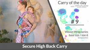 9.8K views · 118 reactions | Another day, another carry for my woven wrap series! This is a great beginner option for a backcarry. Wrap: KAPUALOVE Mutterliebe Speechless | Wrap you in love | Facebook
