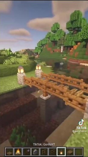 How To Build A Small Bridge In Minecraft