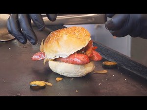 Street Food Italy Florence | Ribs, Burgers, Grilled Pork, Seafood | Italian Street Food