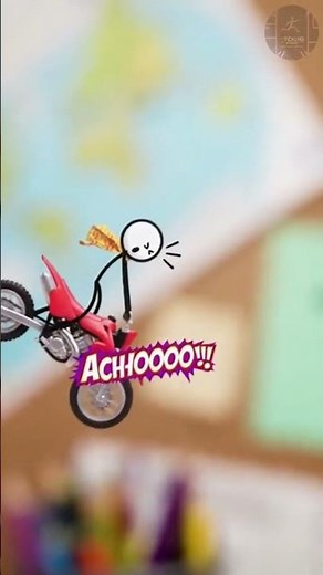 Stickman Dismounting Part 01 | The Tiny Ramp Rage! Stickman Sneezes Mid-Jump 😂