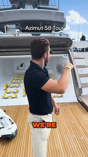 Part 1 of this stunning Azimut S8 🤩 She’s 80ft with 4 cabins, 8 berths, 4 heads and 2 crew - priced from €3,800,000 and up! 💰🤝🛥️ #azimut #azimutyachts #azimuts8 #flibs2023 #fortlauderdaleinternationalboatshow