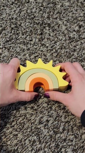 Nuby Stacking Sun Toy Review! ☀️ Best Toddler Gift? 🎁